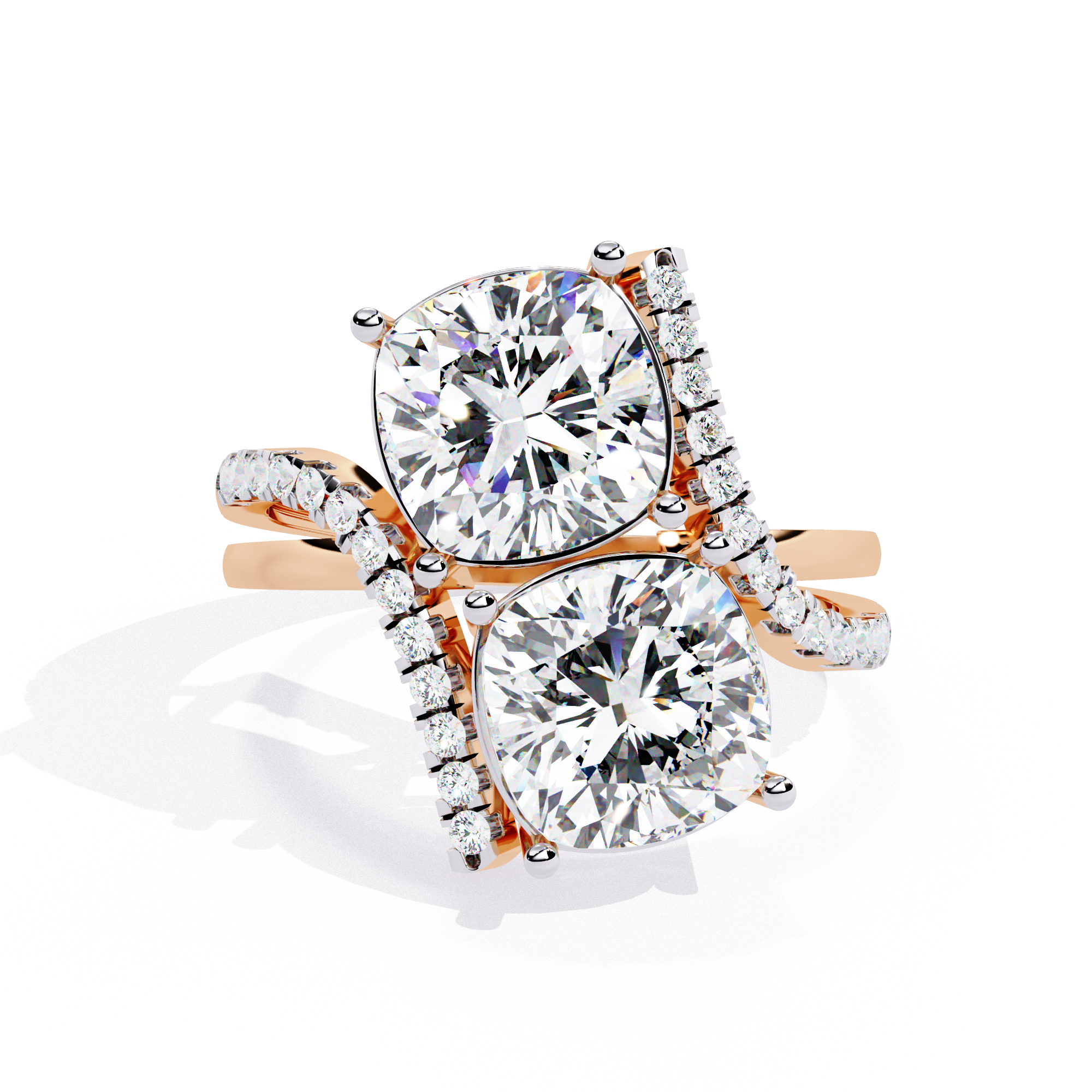 5.04 CT DUET RADIANCE BAND