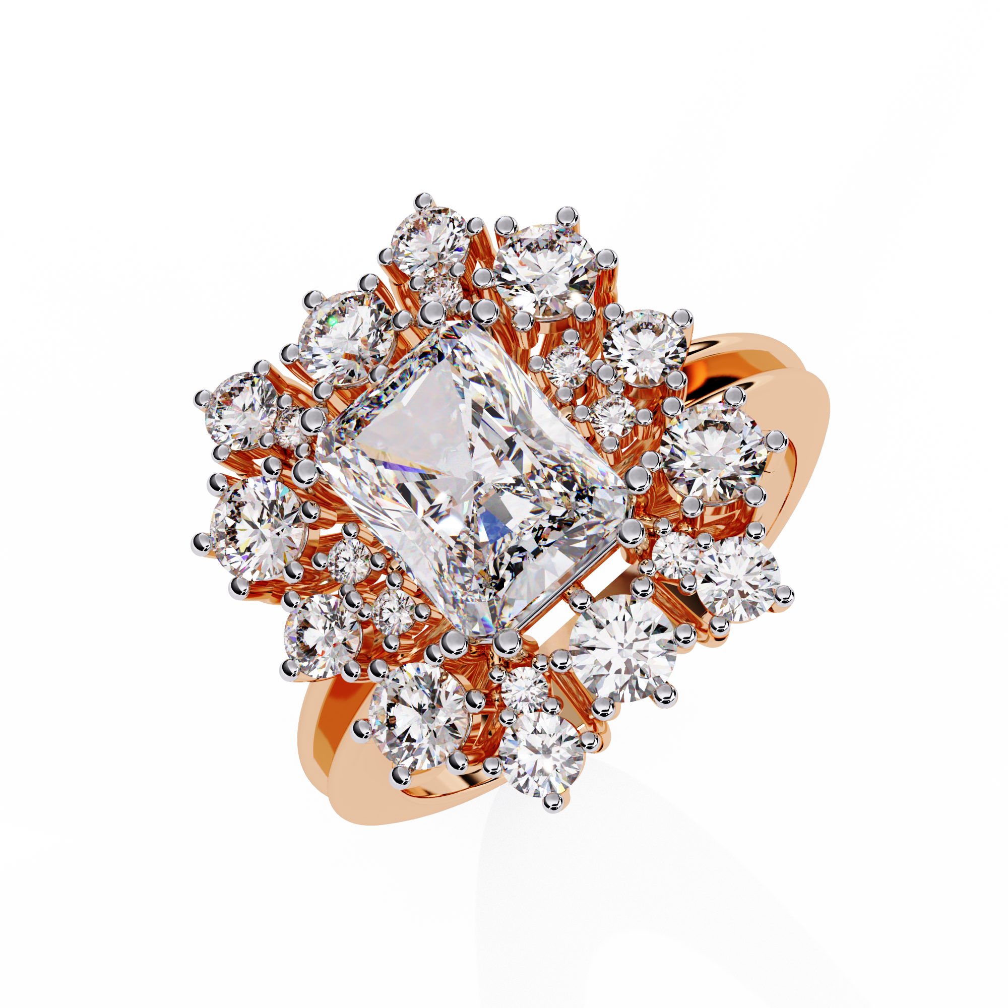 4.46 CT IMPERIAL BLOOM BAND
