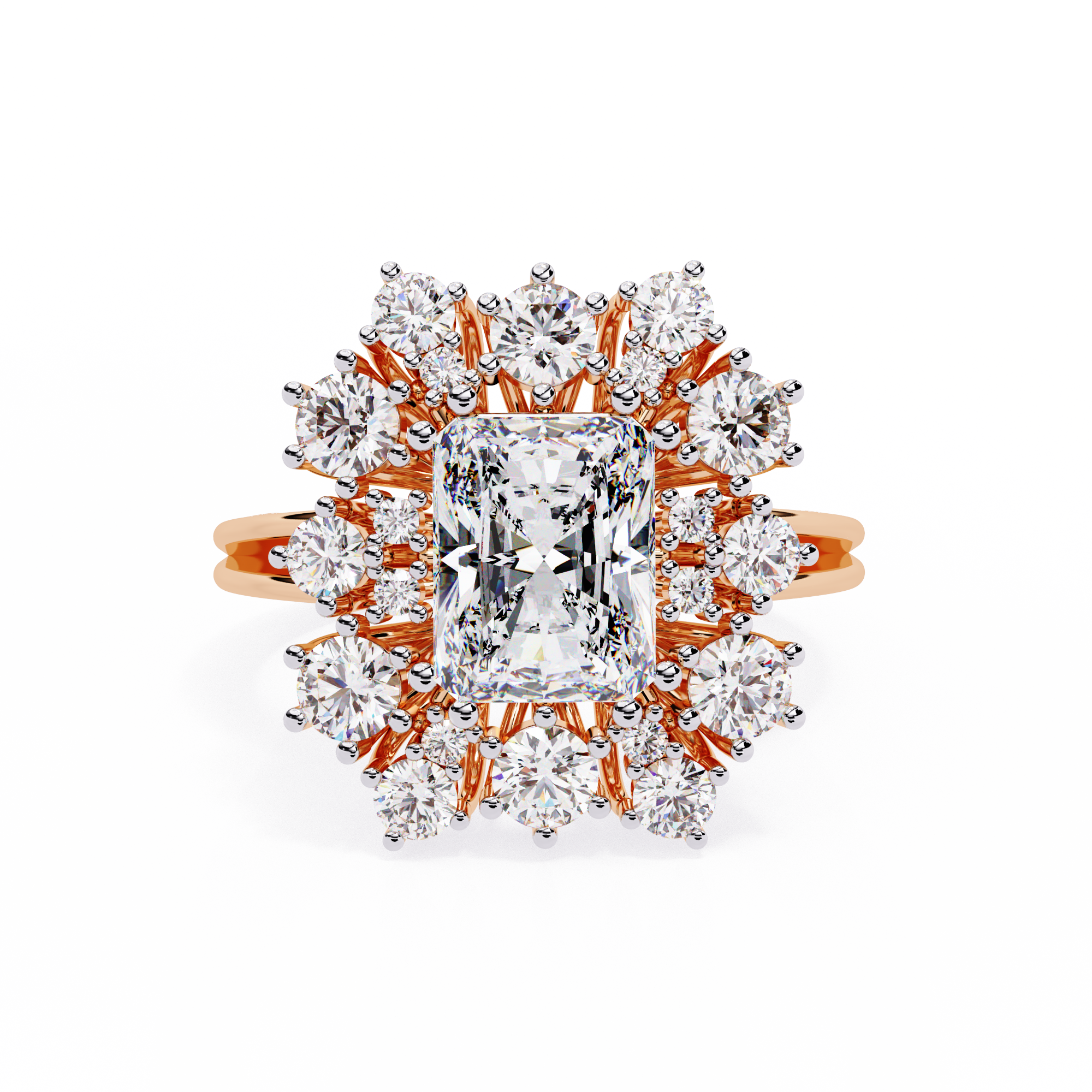 4.46 CT IMPERIAL BLOOM BAND