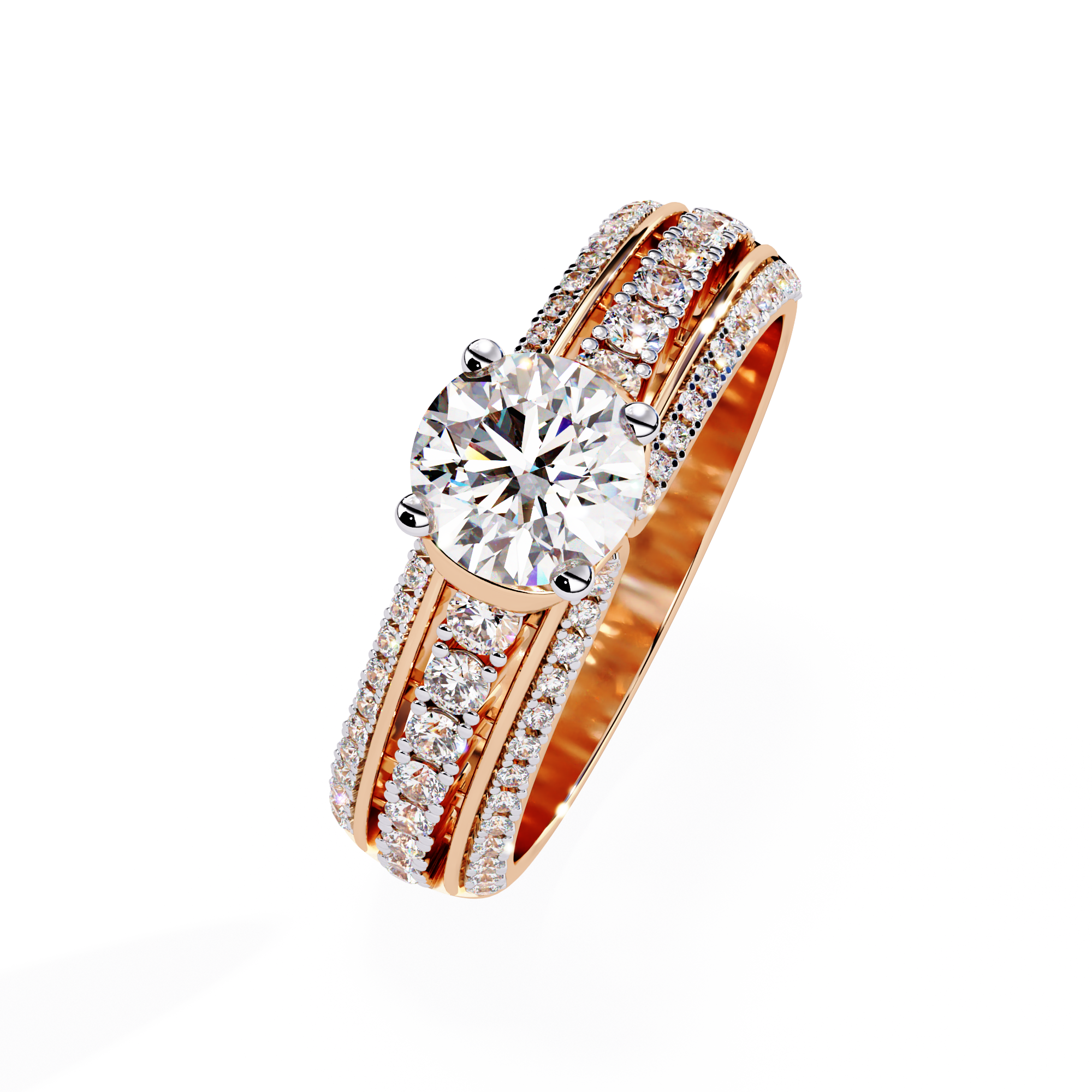 1.23 CT REGAL STRIDE BAND