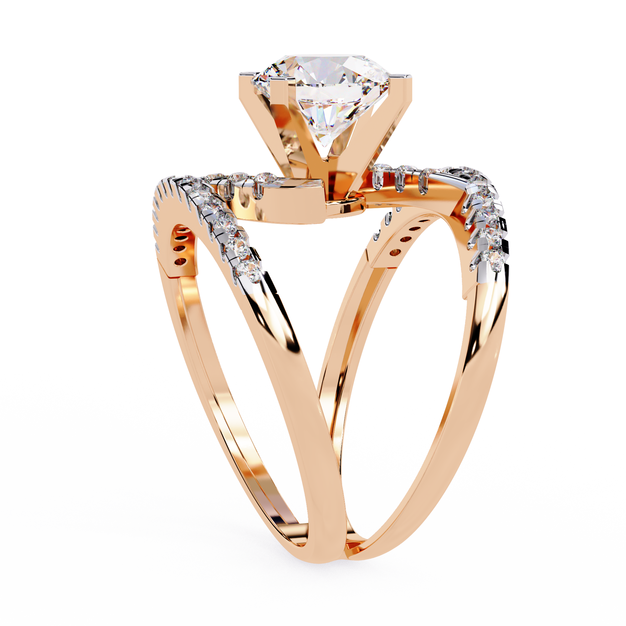 2.38 CT GALAXY SWIRL BAND