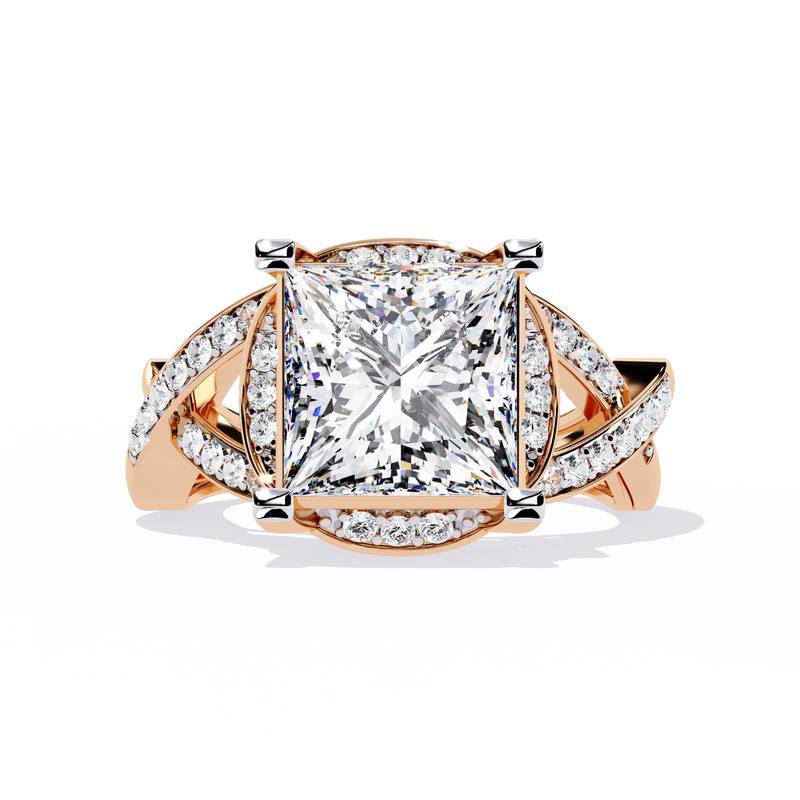 3.47 CT EMPRESS RISE BAND