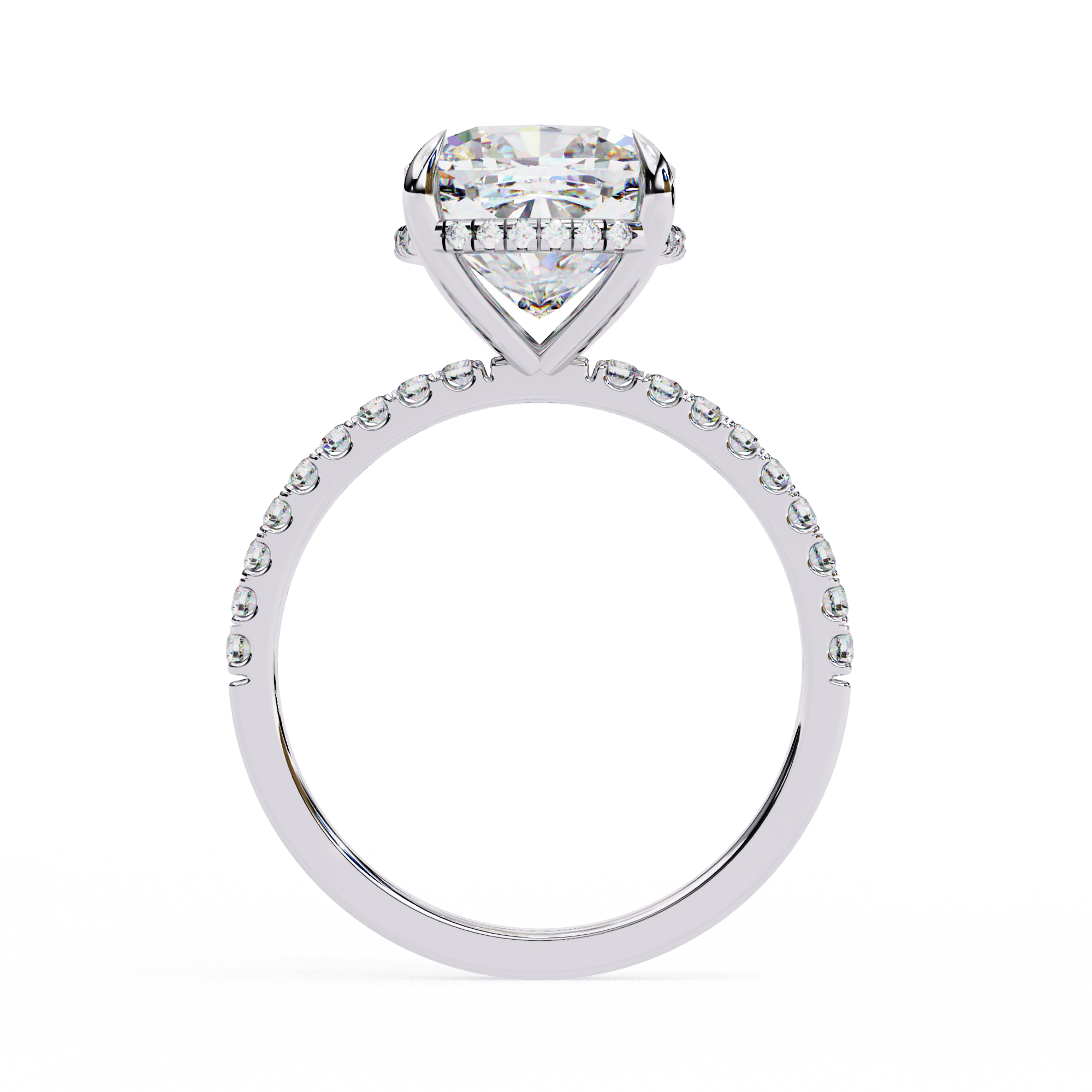3.53 ct Majestic Aura Ring 9k