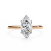 1.00 Ct Aurora Bloom Ring 9k