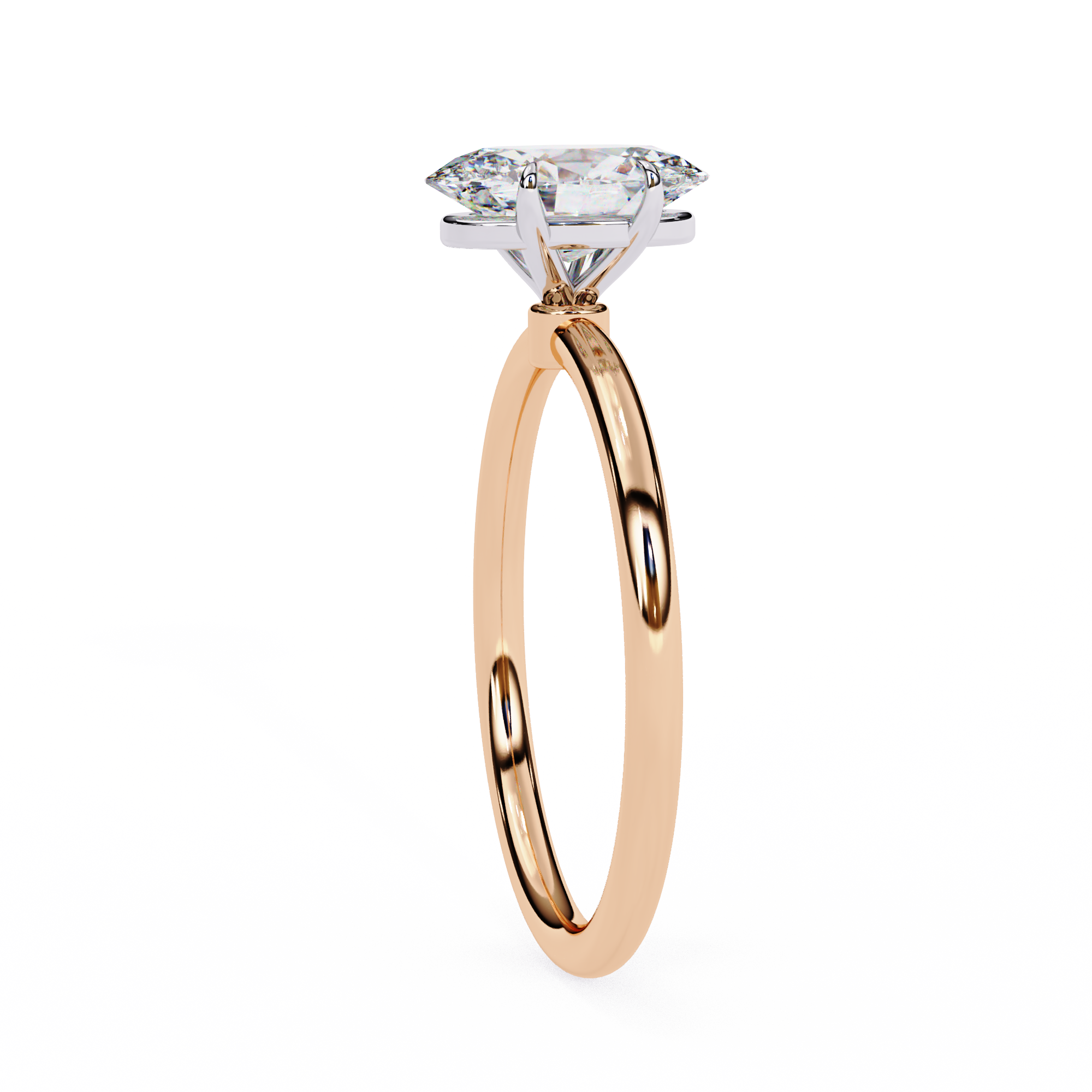 1.20 ct Eternal Oval Ring 9k
