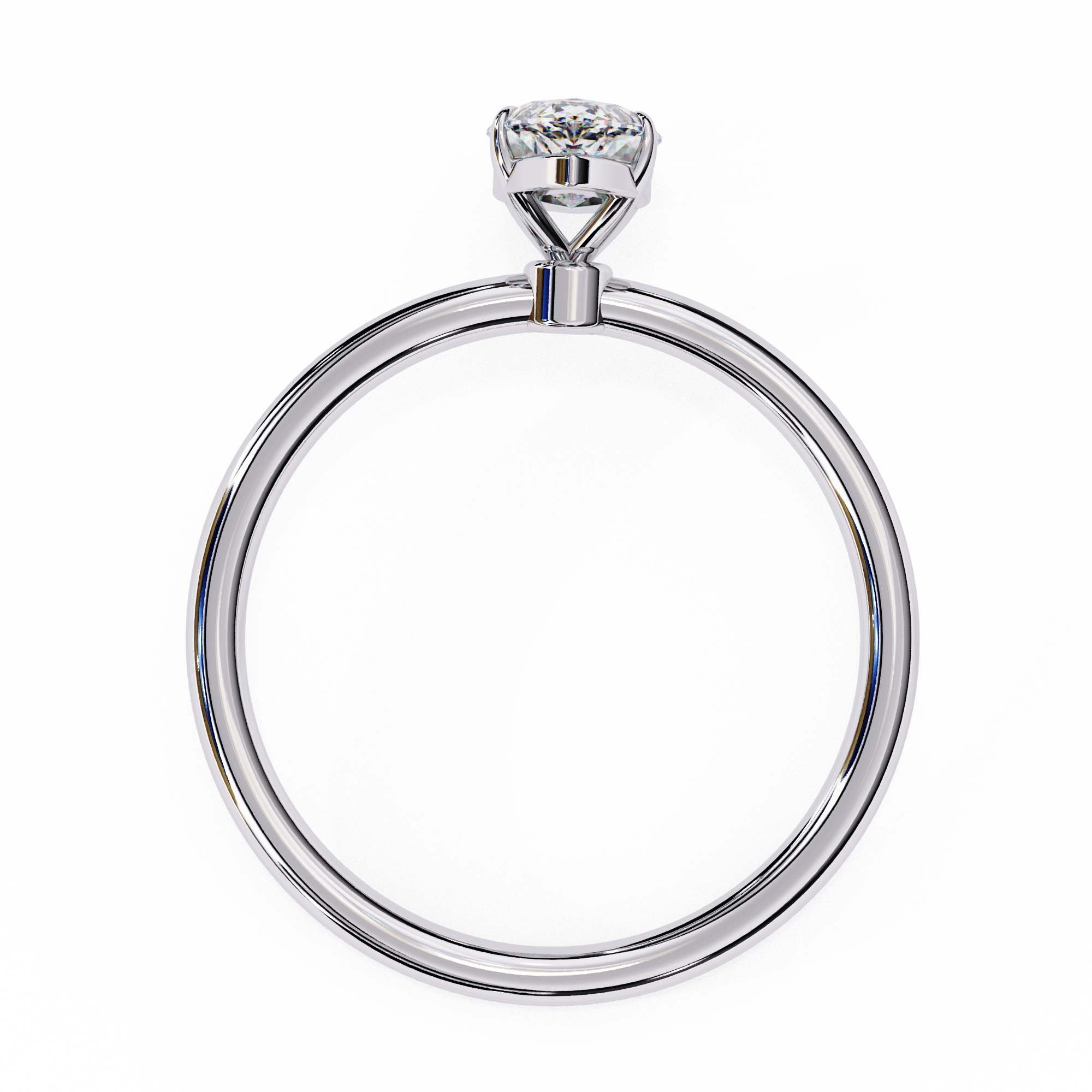 1.00 Ct Aurora Bloom Ring 9k