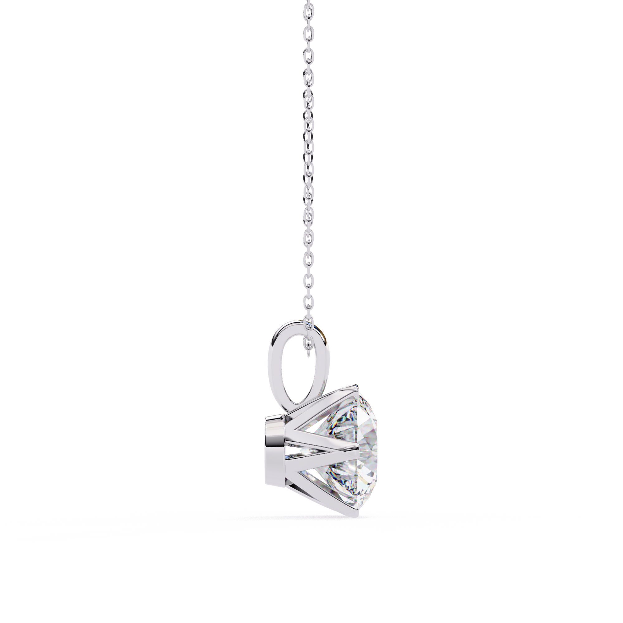 2.20 ct Lunar Glow Pendant 9k