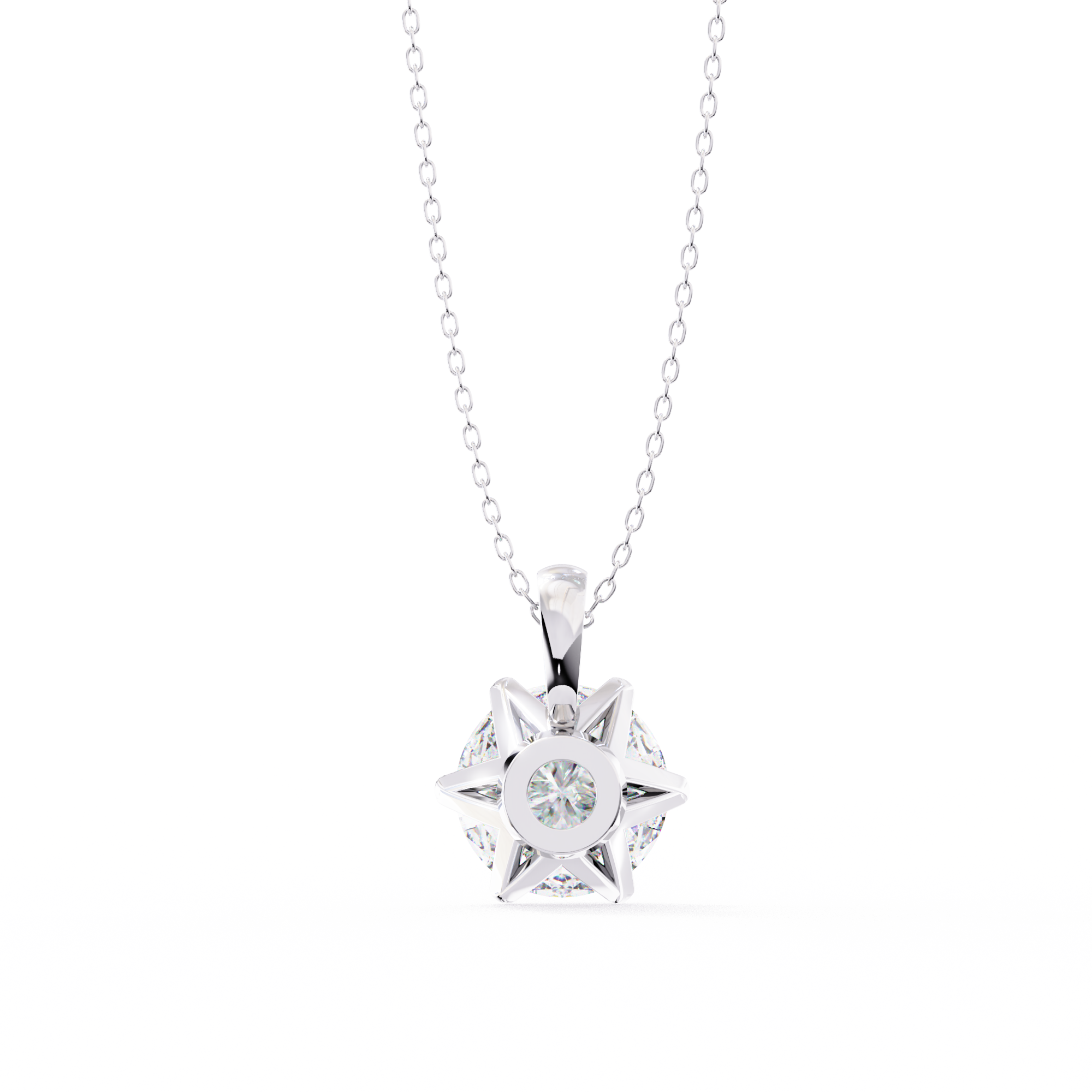2.20 ct Lunar Glow Pendant 9k