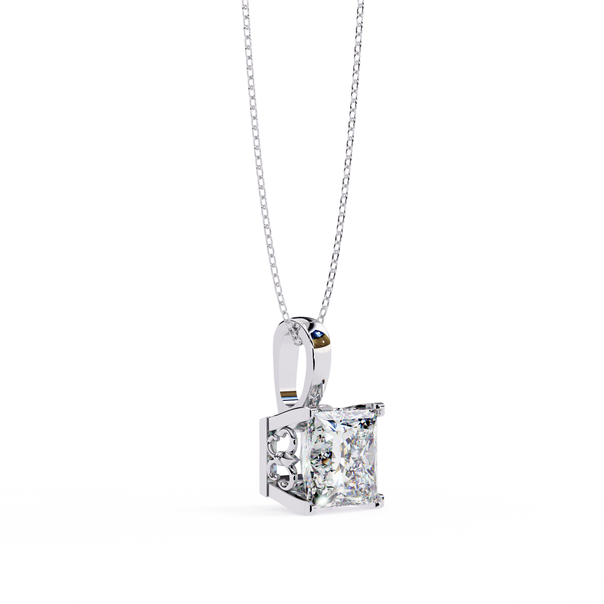 2.62 ct Solaris Gleam Pendant 9k