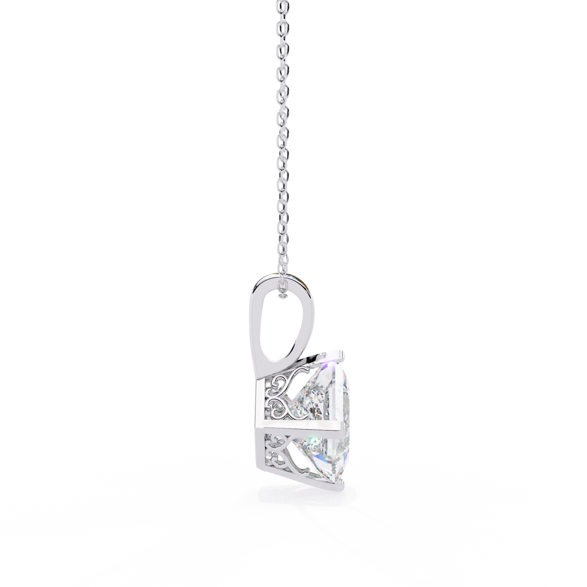 2.87 ct Timeless Aura Pendant 9k