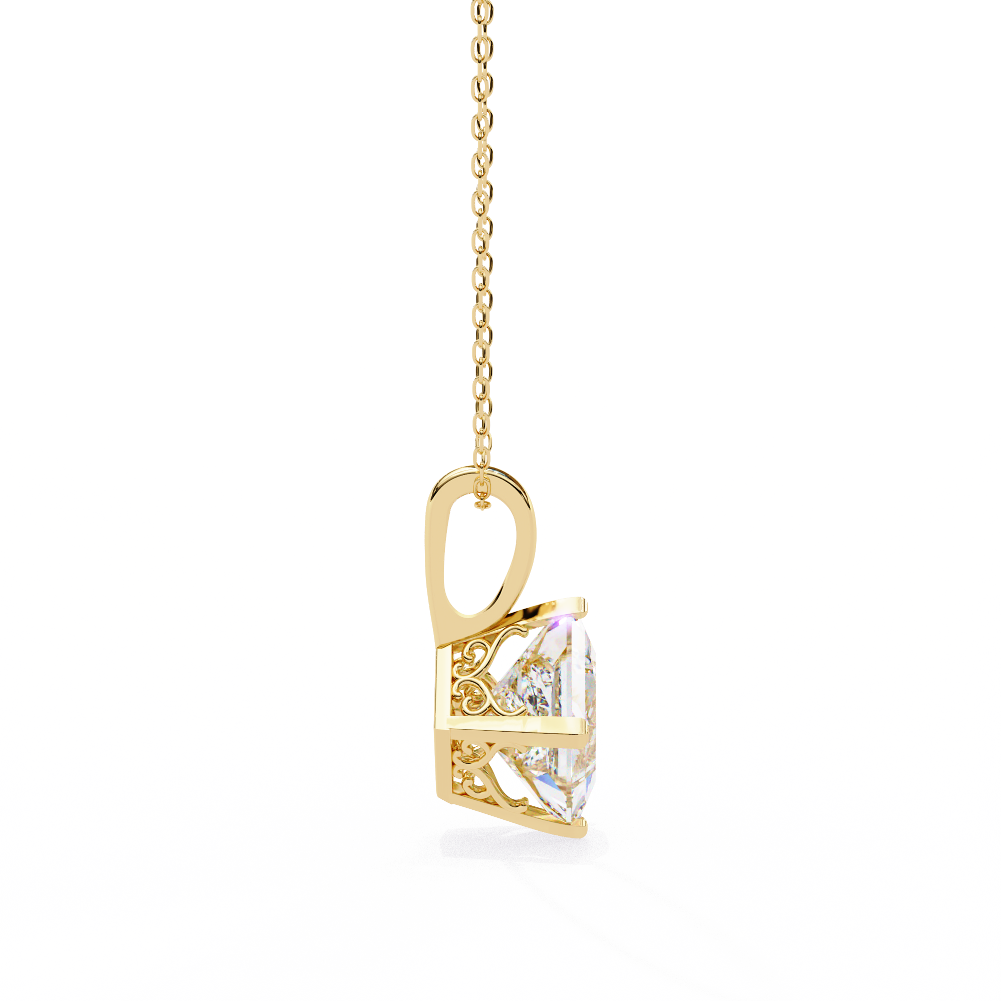 2.87 ct Timeless Aura Pendant 9k