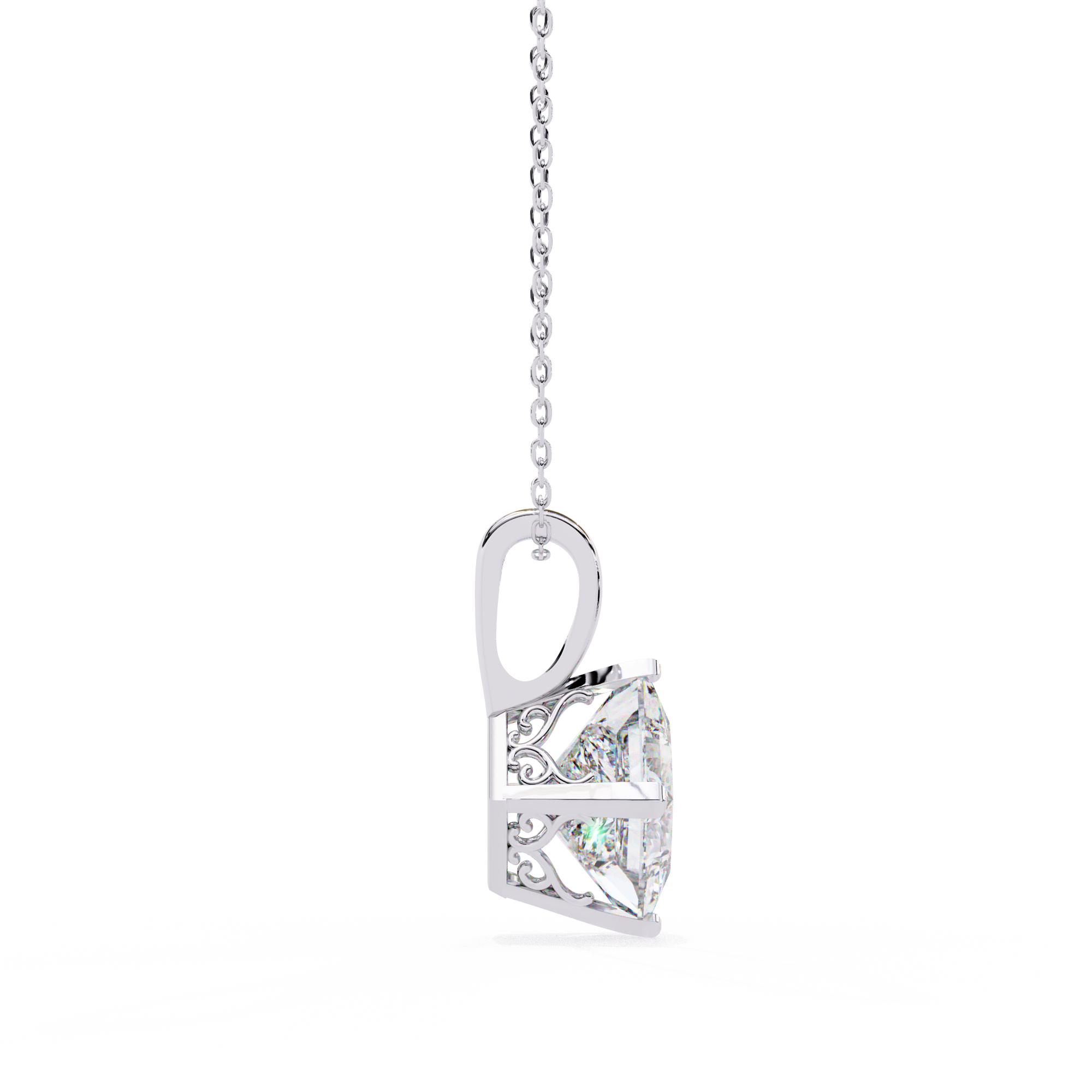 2.87 ct Timeless Aura Pendant 9k