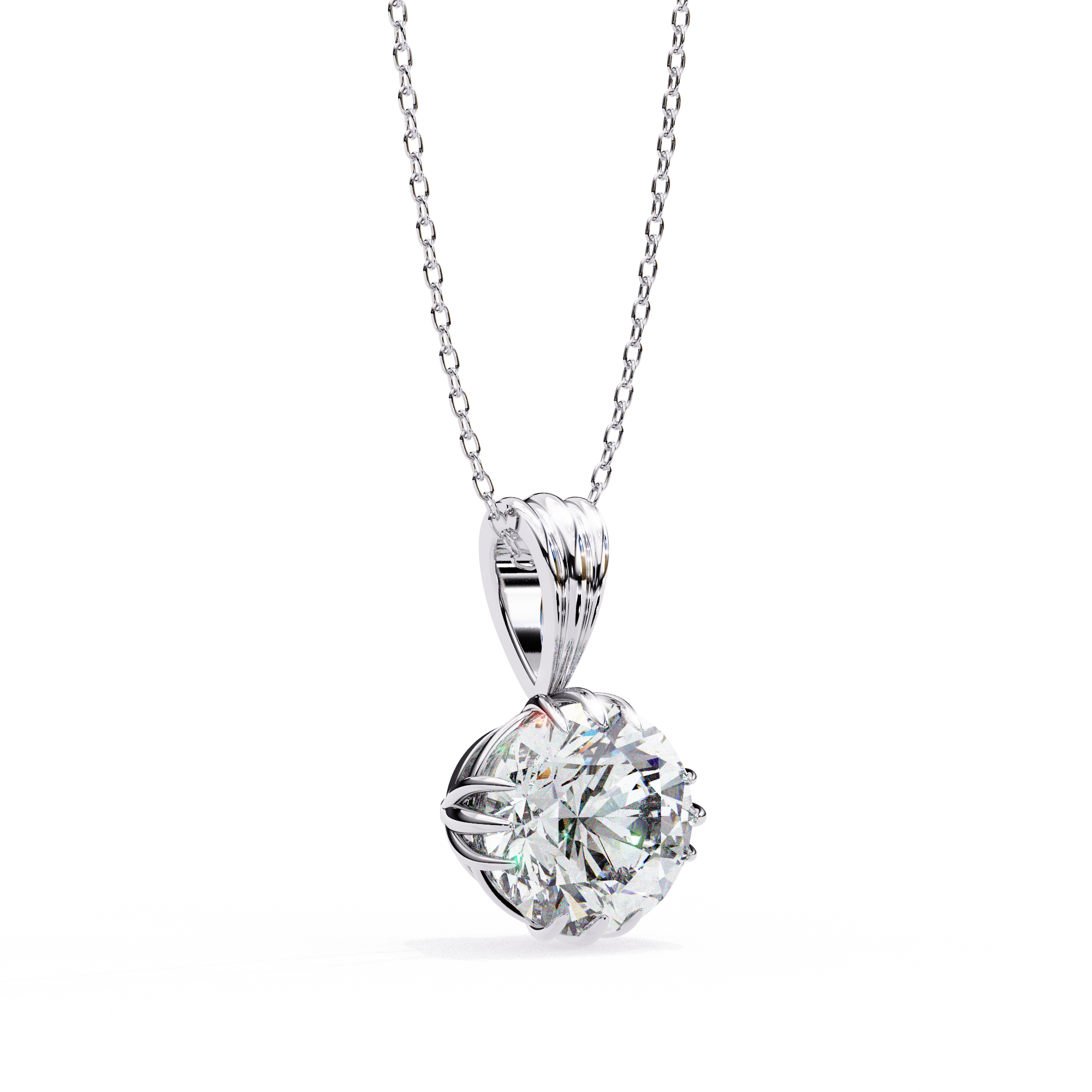 2.04 ct Stellar Shine Pendant 9k