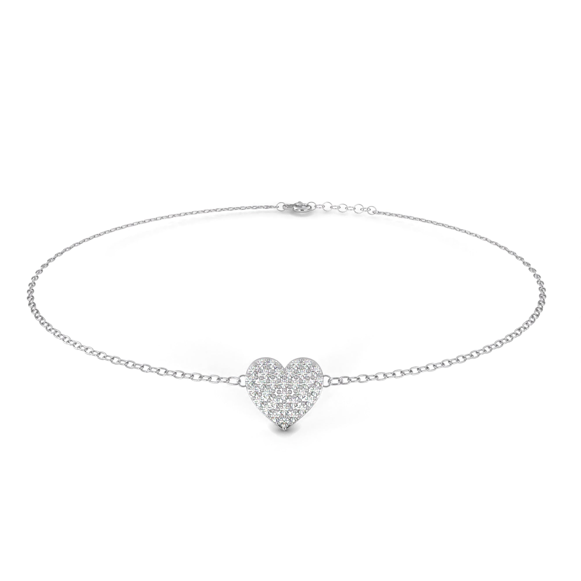 Brilliant Horizon Bracelet 9k
