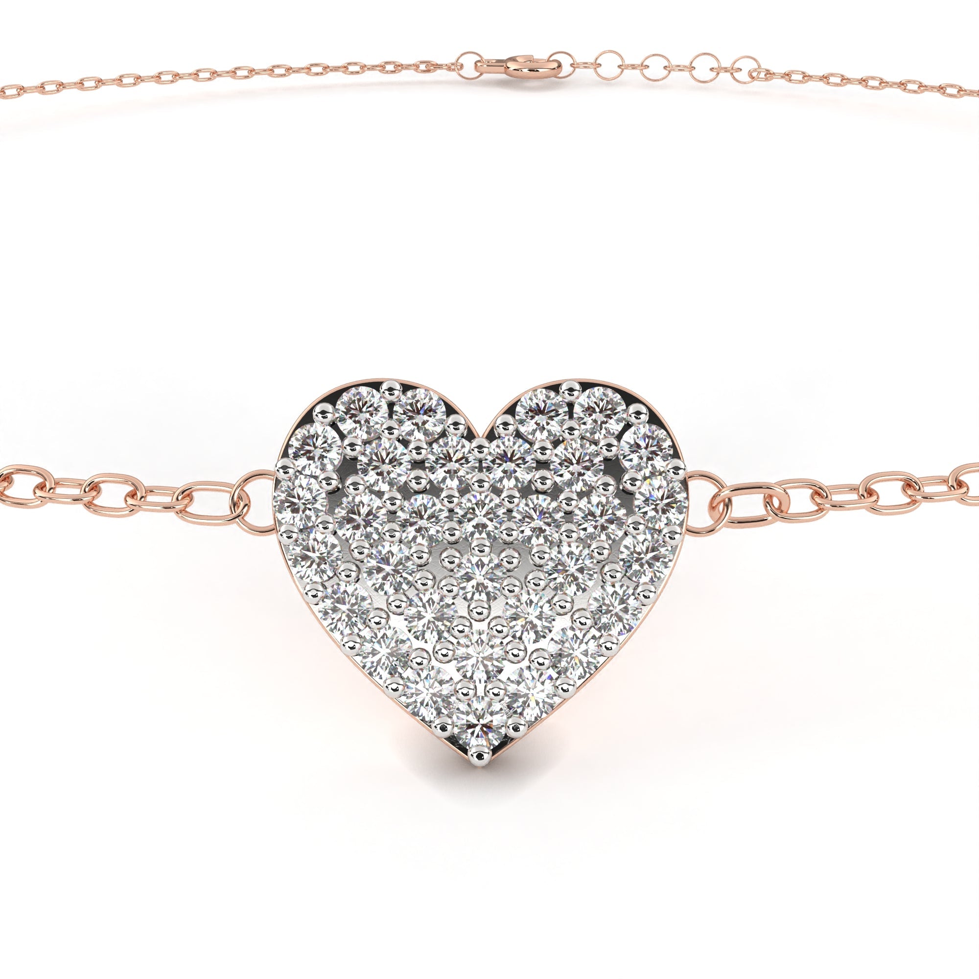 Brilliant Horizon Bracelet 9k