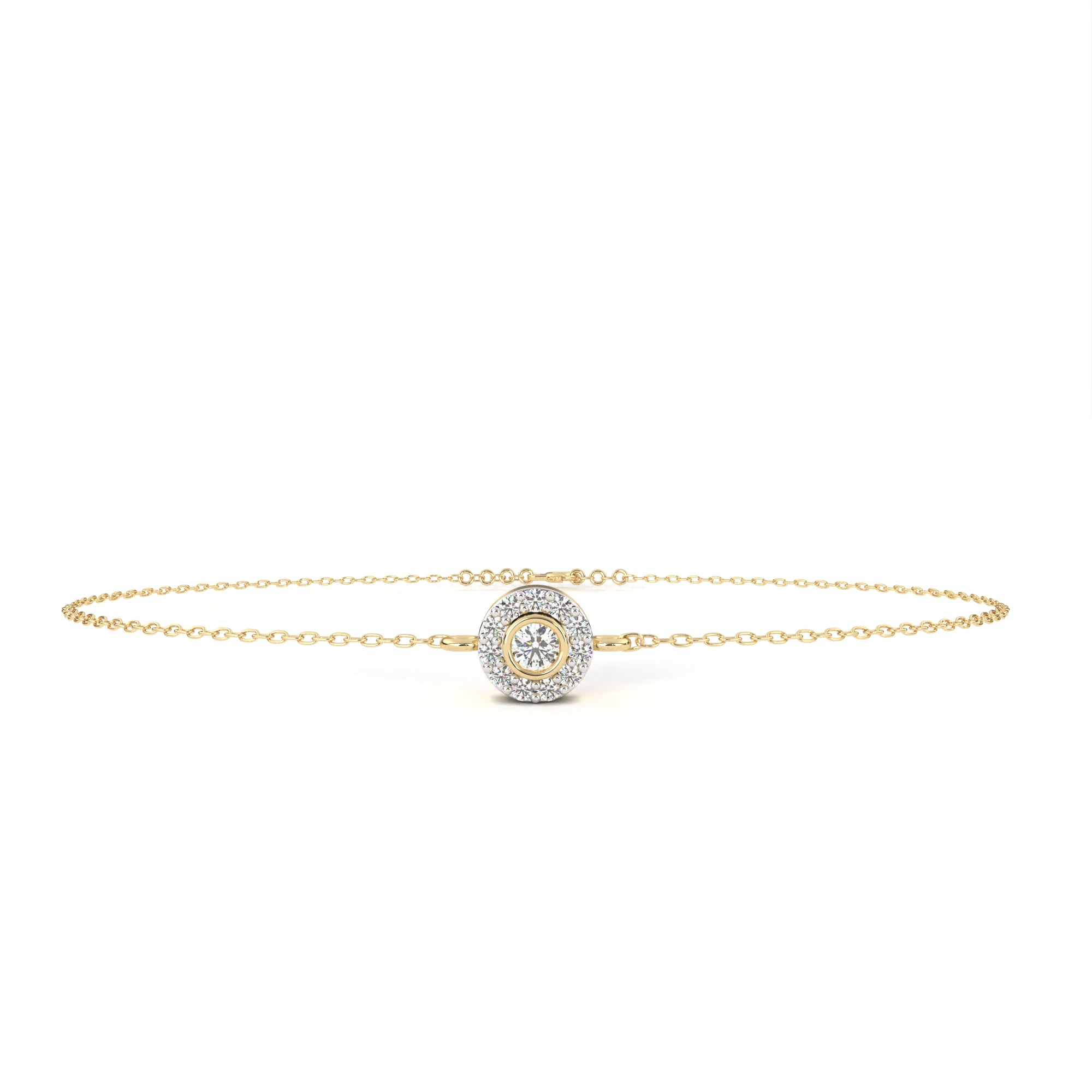 0.24 Carat Round Diamond bracelet