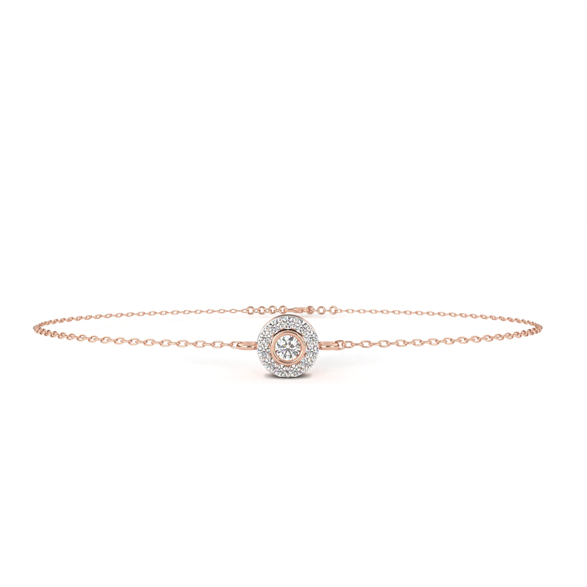 0.24 Carat Round Diamond bracelet