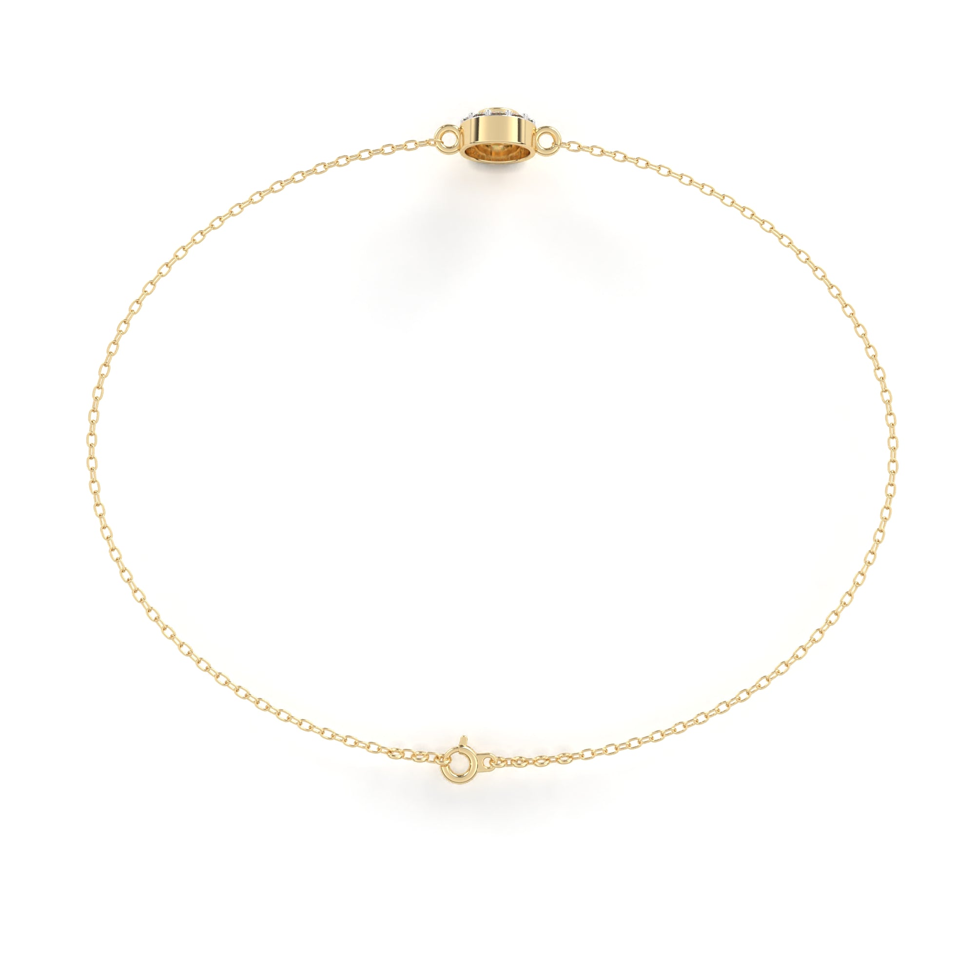 Celestine Glow Bracelet 9k