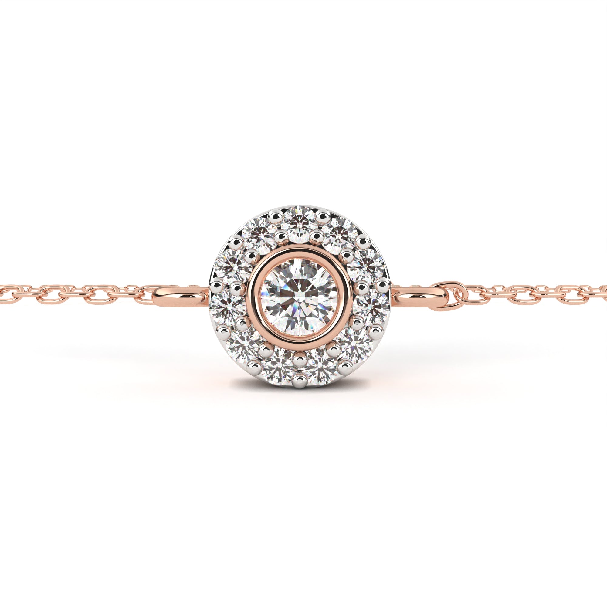 0.24 Carat Round Diamond bracelet