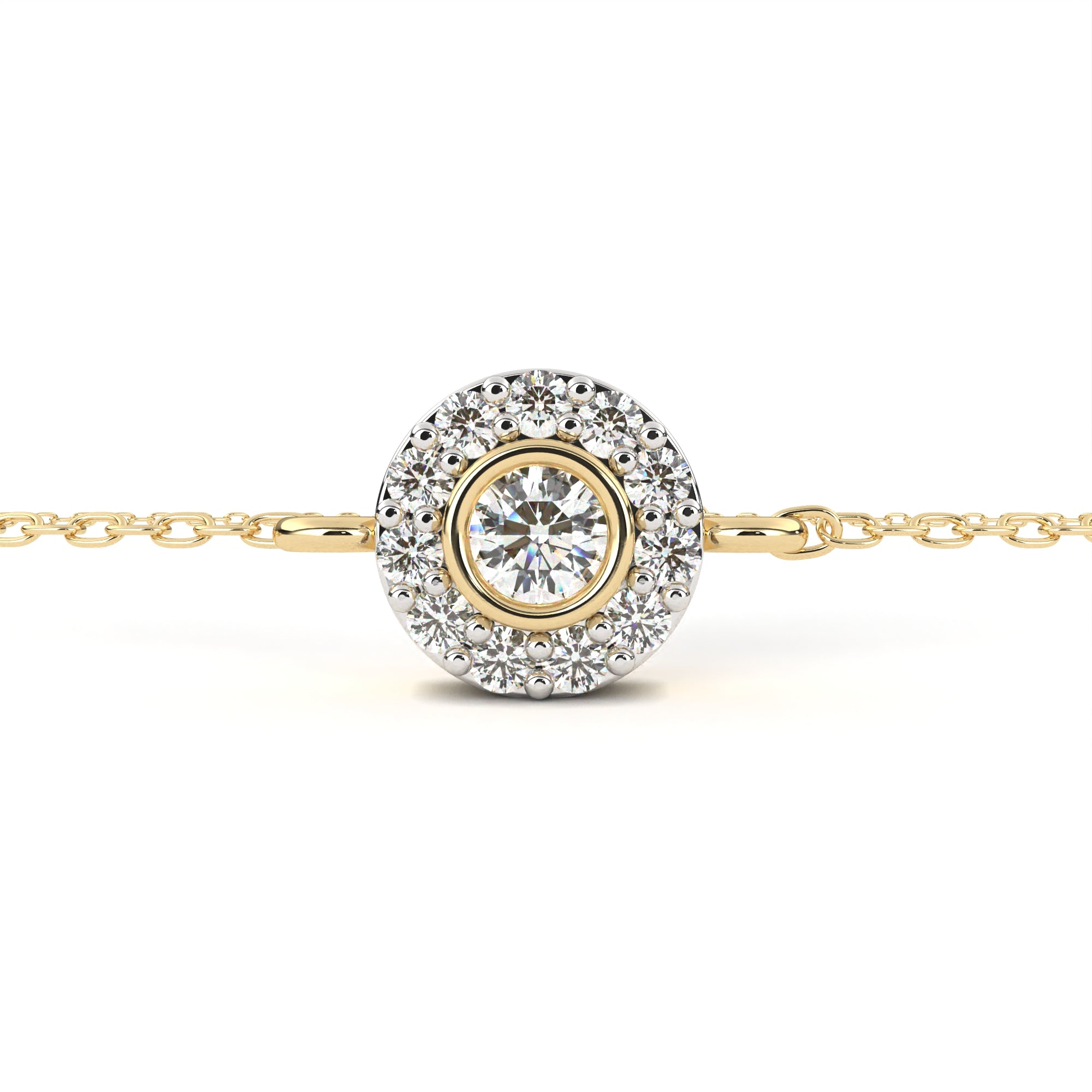 0.24 Carat Round Diamond bracelet